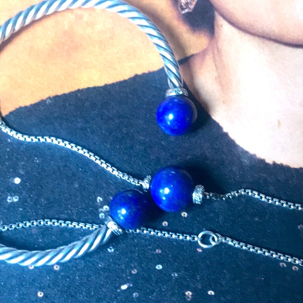 David Yurman necklace and bracelet set